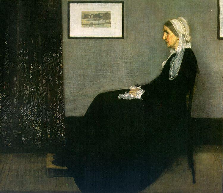 James Abbott McNeil Whistler Portrait of the Artist s Mother Sweden oil painting art